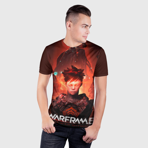Мужская футболка 3D Slim Warframe #6, цвет 3D печать - фото 3