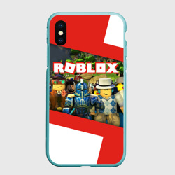 Чехол для iPhone XS Max матовый Roblox