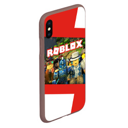 Чехол для iPhone XS Max матовый Roblox - фото 2