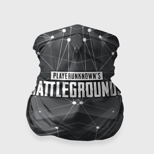 Бандана-труба 3D PUBG Punk Jacket Black, цвет 3D печать