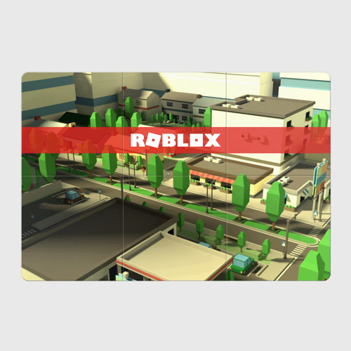 Магнитный плакат 3Х2 ROBLOX City