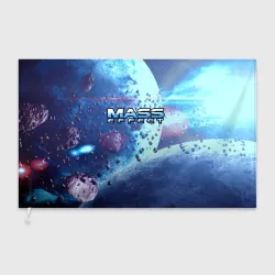 Флаг 3D Mass Effect