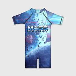 Детский купальный костюм 3D Mass Effect