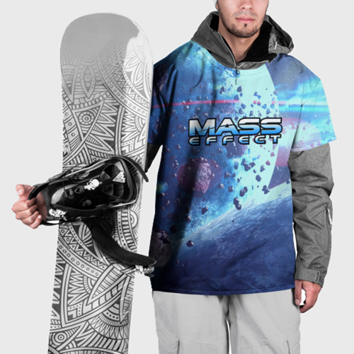 Накидка на куртку 3D Mass Effect, цвет 3D печать