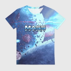 Женская футболка 3D Mass Effect