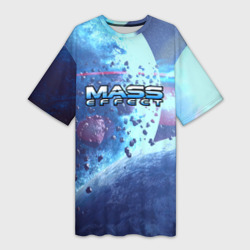 Платье-футболка 3D Mass Effect