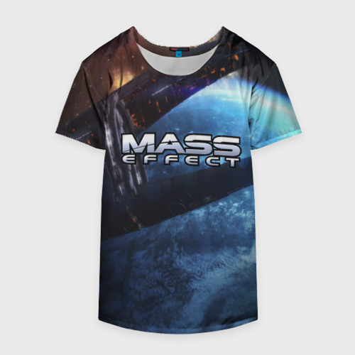 Накидка на куртку 3D Mass Effect, цвет 3D печать - фото 4