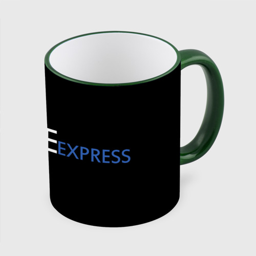 Кружка с полной запечаткой Fragile express, цвет Кант зеленый - фото 3