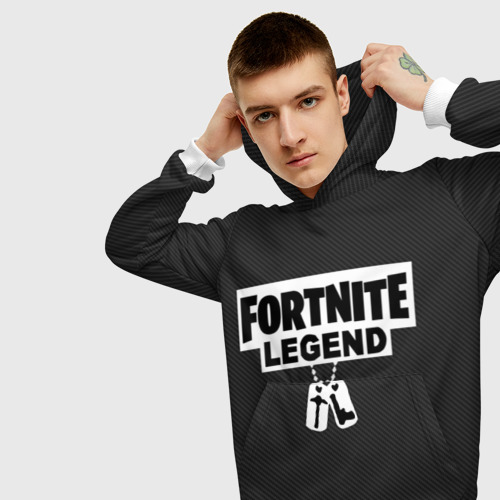 Мужская толстовка 3D FORTNITE LEGEND. - фото 5