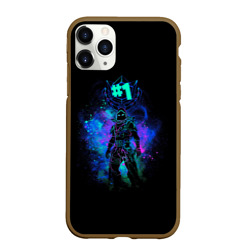 Чехол для iPhone 11 Pro Max матовый Fortnite. Neon Raven