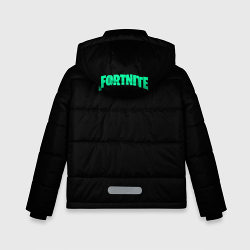Зимняя куртка для мальчиков 3D Fortnite. Neon Raven, цвет черный - фото 2
