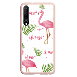 Чехол для Honor P30 Lil Peep Pink flamingo