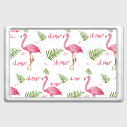 Магнит 45*70 Lil Peep Pink flamingo