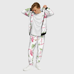 Мужской костюм 3D Lil Peep Pink flamingo - фото 2