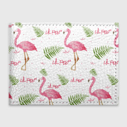 Обложка для студенческого билета Lil Peep Pink flamingo