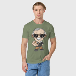 Мужская футболка хлопок Stan Lee - фото 2
