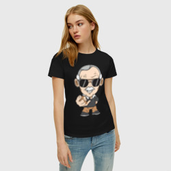 Женская футболка хлопок Stan Lee - фото 2