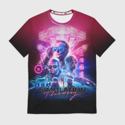 Мужская футболка 3D Muse: Simulation Theory