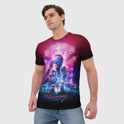 Мужская футболка 3D Muse: Simulation Theory - фото 2