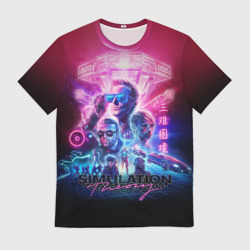 Мужская футболка 3D Muse: Simulation Theory