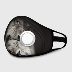 Маска из неопрена Лев и львица