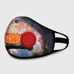 Маска из неопрена Кот Диджей