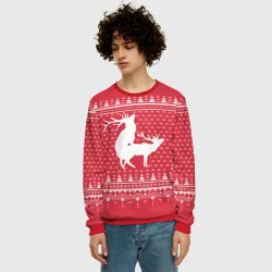 Свитер с оленями