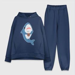 Женский костюм хлопок Oversize Hype Shark