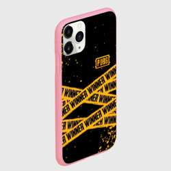 Чехол для iPhone 11 Pro Max матовый PUBG ПАБГ winner yellow - фото 2