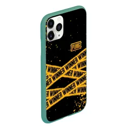 Чехол для iPhone 11 Pro Max матовый PUBG ПАБГ winner yellow - фото 2