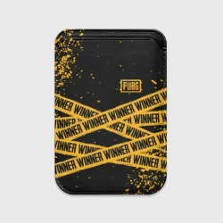 Картхолдер Magsafe магнитный PUBG ПАБГ winner yellow