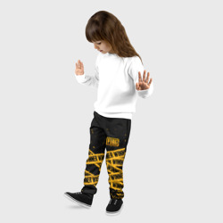 Детские брюки 3D PUBG | ПАБГ WINNER YELLOW - фото 2