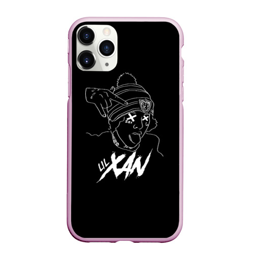 Чехол для iPhone 11 Pro Max матовый Lil Xan, цвет розовый