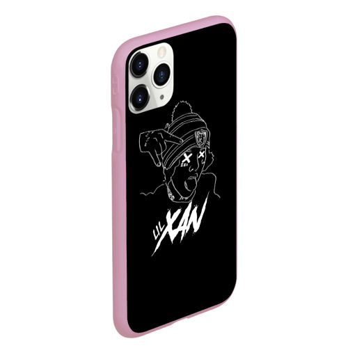 Чехол для iPhone 11 Pro Max матовый Lil Xan, цвет розовый - фото 3