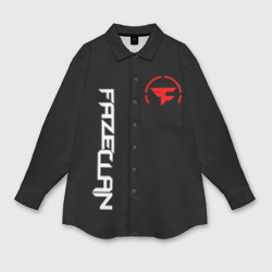 Мужская рубашка oversize 3D FaZe clan