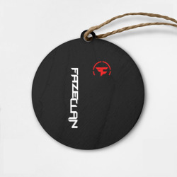 Деревянная игрушка круг FaZe clan