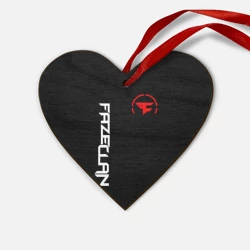 Деревянная игрушка Сердце FaZe clan