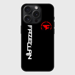 Чехол силиконовый для Apple iPhone 15 Pro матовый FaZe clan
