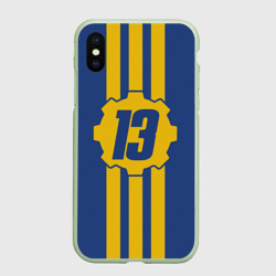 Чехол для iPhone XS Max матовый Vault 13 Fallout 76 Фоллаут 76