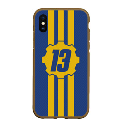 Чехол для iPhone XS Max матовый Vault 13 Fallout 76 Фоллаут 76