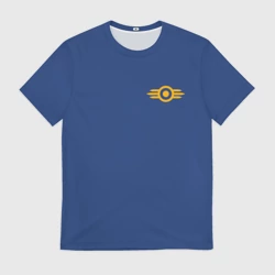 Мужская футболка 3D Vault 13 на спине