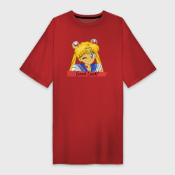 Платье-футболка хлопок Sailor Moon Good Luck