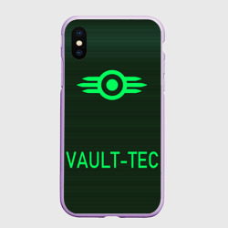 Чехол для iPhone XS Max матовый Vault-Tec
