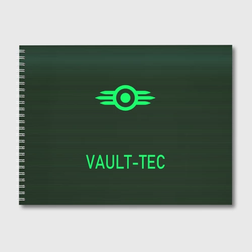 Альбом для рисования Vault-Tec