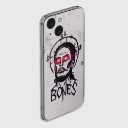 Чехол для iPhone 15 силиконовый с защитой камеры Bones Sesh Team - фото 2