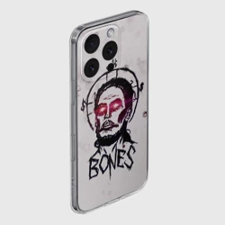 Чехол для iPhone 16 Pro Max силиконовый с защитой камеры Bones Sesh Team - фото 2