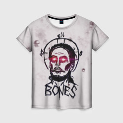 Женская футболка 3D Bones Sesh Team