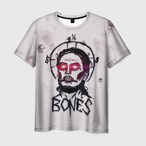 Мужская футболка с принтом Bones Sesh Team, вид спереди №1