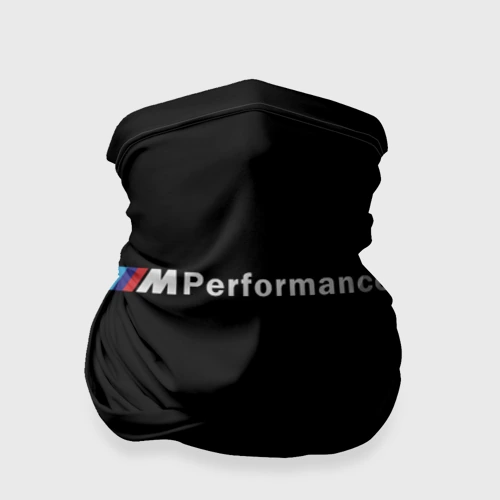 Бандана-труба 3D BMW performance чёрный БМВ