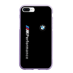 Чехол для iPhone 7Plus/8 Plus матовый BMW performance БМВ